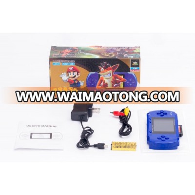 PVP3000 2.8 inch handheld game game card 8 game console to connect to the TV